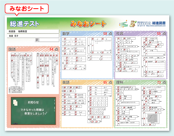 みなおシート